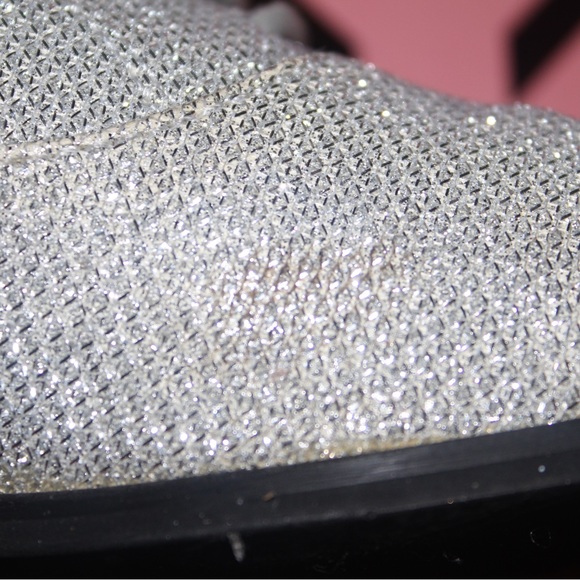 Silver Gliiter Loafer - Picture 10 of 11